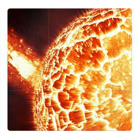 Магнитный плакат 3Х3 с принтом Космический объект в Новосибирске, Полимерный материал с магнитным слоем | 9 деталей размером 9*9 см | planets | взрыв | взрывы | вселенная | вселенский | звезда | звёзды | космические | космический | космос | лава | мантия | огненный | огонь | пламя | планета | планеты | солнце | яркие | яркий