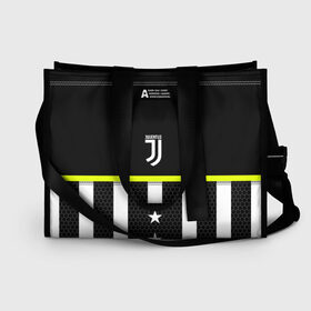 Сумка-шоппер 3D с принтом Juventus | Back to Shchool (2021/22) в Новосибирске, 100% полиэстер | застегивается на металлическую кнопку; внутренний карман застегивается на молнию. Стенки укреплены специальным мягким материалом, чтобы защитить содержимое от несильных ударов
 | 0x000000123 | juve | juventus | ronaldo | юве | ювентус