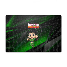 Пазл магнитный 126 элементов с принтом Гон Фрикс Hunter x Hunter в Новосибирске, полимерный материал с магнитным слоем | 126 деталей, размер изделия —  180*270 мм | Тематика изображения на принте: 