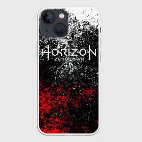 Чехол для iPhone 13 mini с принтом Horizon Zero Dawn в Новосибирске,  |  | aloy | antasy girl | art | artwork | digital art | fantasy | horizon | horizon: zero dawn | landscape | tallneck | warrior fantasy | weapon | zero dawn