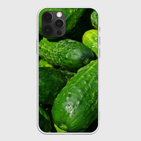 Чехол для iPhone 12 Pro Max с принтом Огурцы в Новосибирске, Силикон |  | Тематика изображения на принте: еда | зелень | огород | огурец | огуречик | огурцы | огурчик | огурчики | природа | растение | растения | флора
