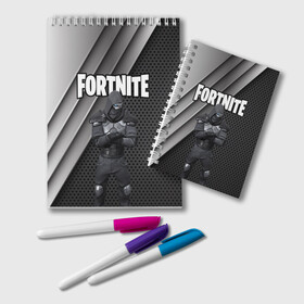 Блокнот с принтом FORTNITE в Новосибирске, 100% бумага | 48 листов, плотность листов — 60 г/м2, плотность картонной обложки — 250 г/м2. Листы скреплены удобной пружинной спиралью. Цвет линий — светло-серый
 | 2019 | battle royale | chapter 2 | epic games | fortnite | game | season x | zombie | зомби | фортнайт