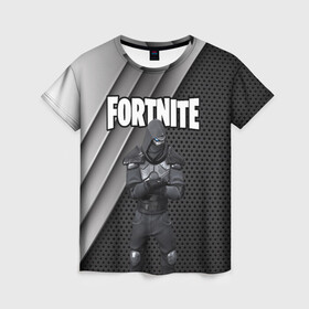 Женская футболка 3D с принтом FORTNITE в Новосибирске, 100% полиэфир ( синтетическое хлопкоподобное полотно) | прямой крой, круглый вырез горловины, длина до линии бедер | 2019 | battle royale | chapter 2 | epic games | fortnite | game | season x | zombie | зомби | фортнайт