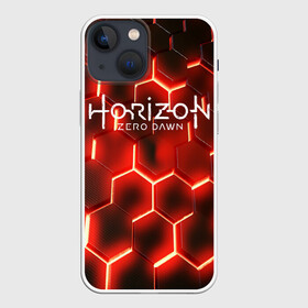 Чехол для iPhone 13 mini с принтом Horizon Zero Dawn в Новосибирске,  |  | aloy | antasy girl | art | artwork | digital art | fantasy | horizon | horizon: zero dawn | landscape | tallneck | warrior fantasy | weapon | zero dawn