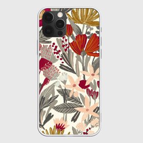 Чехол для iPhone 12 Pro Max с принтом Полевые цветы в Новосибирске, Силикон |  | весна | дерево | колокольчик | листья | мак | природа | розы | цветок | цветы