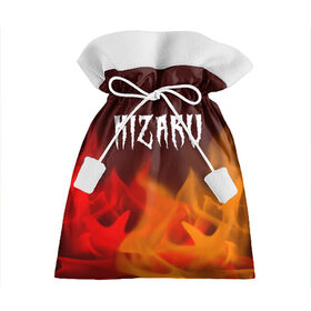 Подарочный 3D мешок с принтом KIZARU / КИЗАРУ в Новосибирске, 100% полиэстер | Размер: 29*39 см | family | haunted | kizaru | logo | music | rap | rapper | кизару | лого | логотип | логотипы | музыка | рэп | рэпер | рэперы | символ | символы | фэмили | хантед