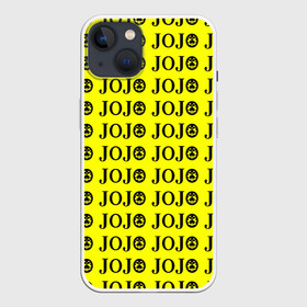 Чехол для iPhone 13 с принтом JoJo Bizarre Adventure в Новосибирске,  |  | anime | jojo | jojo’s bizarre adventure | аниме | анимэ | биззаре адвенчер | джо | джо джо | джоджо | джонатан джостар | дзёсукэ хигасиката | дзётаро кудзё | жожо | игги | кира | лого | манга | невероятные приключения