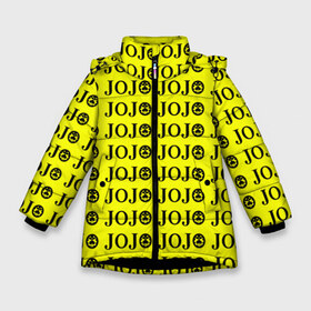 Зимняя куртка для девочек 3D с принтом JoJo Bizarre Adventure в Новосибирске, ткань верха — 100% полиэстер; подклад — 100% полиэстер, утеплитель — 100% полиэстер. | длина ниже бедра, удлиненная спинка, воротник стойка и отстегивающийся капюшон. Есть боковые карманы с листочкой на кнопках, утяжки по низу изделия и внутренний карман на молнии. 

Предусмотрены светоотражающий принт на спинке, радужный светоотражающий элемент на пуллере молнии и на резинке для утяжки. | anime | jojo | jojo’s bizarre adventure | аниме | анимэ | биззаре адвенчер | джо | джо джо | джоджо | джонатан джостар | дзёсукэ хигасиката | дзётаро кудзё | жожо | игги | кира | лого | манга | невероятные приключения