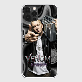 Чехол для iPhone 12 Pro Max с принтом Eminem-Venom в Новосибирске, Силикон |  | Тематика изображения на принте: eminem | rap | venom eminem | рэп | хип хоп | эминем