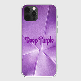 Чехол для iPhone 12 Pro Max с принтом Deep Purple в Новосибирске, Силикон |  | Тематика изображения на принте: deep | logo | purple | rock | whoosh | группа | знаменитости | лого | надпись | рок | текст