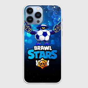 Чехол для iPhone 13 Pro Max с принтом Mascot Darryl Талисман в Новосибирске,  |  | brawl | brawl stars | brawlstars | brawl_stars | jessie | mascot darryl | бравл | бравлстарс | дэрил | маскот | мяч | футбол | футбольный мяч