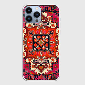 Чехол для iPhone 13 Pro Max с принтом Бордовый ковер в Новосибирске,  |  | 90 е | 90е | бабушкин | бабушкин ковер | девяностые | ковер | ковер на стене | коврик | кружево | мягкий | орнамент | палас | пол | старый ковер | текстуры | узор | цветочки | цветы