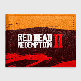 Обложка для студенческого билета с принтом RED DEAD REDEMPTION 2 в Новосибирске, натуральная кожа | Размер: 11*8 см; Печать на всей внешней стороне | dead | game | games | logo | rdr | rdr2 | red | red dead redemption 2 | redemption | дед | игра | игры | лого | логотип | логотипы | рдр | рдр2 | ред | редемпшен | редемпшн | символ | символы