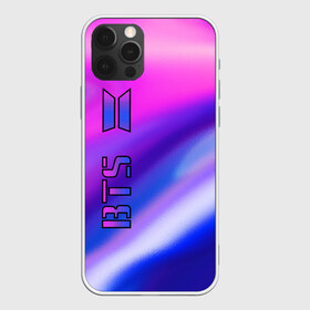 Чехол для iPhone 12 Pro Max с принтом BTS Gradient в Новосибирске, Силикон |  | boys | bts | music | pop | rm | бабочка | бойбенд | бтс | волны | гламур | градиент | группа | девочкам | девушкам | корея | красочный | крылья | лого | мальчики | молодежные | музыка | музыкальные | неоновый | парни