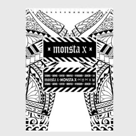 Скетчбук с принтом Monsta X в Новосибирске, 100% бумага
 | 48 листов, плотность листов — 100 г/м2, плотность картонной обложки — 250 г/м2. Листы скреплены сверху удобной пружинной спиралью | dramarama | edm | hyungwon | idol | im | j pop | jooheon | k pop | kihyun | kpop | minhyuk | mv | shownu | the code | wonho | вонхо | монста х | хип хоп