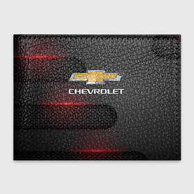 Обложка для студенческого билета с принтом CHEVROLET в Новосибирске, натуральная кожа | Размер: 11*8 см; Печать на всей внешней стороне | chevrolet | авто | автомобиль | логотип | марка | машина | надпись | текстура | шевроле | шевролет