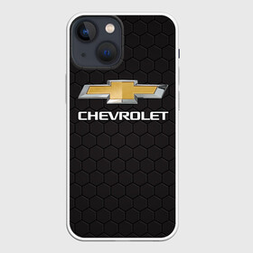 Чехол для iPhone 13 mini с принтом CHEVROLET в Новосибирске,  |  | chevrolet | авто | автомобиль | логотип | марка | машина | надпись | текстура | шевроле | шевролет