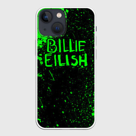 Чехол для iPhone 13 mini с принтом BILLIE EILISH в Новосибирске,  |  | ayelish | bad guy | bellyache | bilie eilish | bilie elish | billie | billie eilish | eilish | electronic | elish | music | били айлиш | билли айлиш | эйлиш | элиш