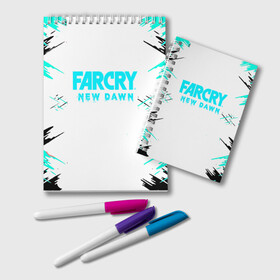 Блокнот с принтом Far Cry в Новосибирске, 100% бумага | 48 листов, плотность листов — 60 г/м2, плотность картонной обложки — 250 г/м2. Листы скреплены удобной пружинной спиралью. Цвет линий — светло-серый
 | Тематика изображения на принте: 1080p | evolution | far | far cry | far cry 1 | far cry 2019 | far cry 3 | far cry 4 | far cry 5 | far cry 6 | far cry new dawn | far cry primal | gameplay | pc | ubisoft | ваас | прохождение