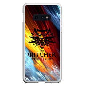 Чехол для Samsung S10E с принтом The Witcher Ведьмак Logo в Новосибирске, Силикон | Область печати: задняя сторона чехла, без боковых панелей | cd projekt red | ciri | game | geralt | geralt of rivia | gwynbleidd | the witcher | the witcher 3: wild hunt | ведьмак | ведьмак 3: дикая охота | геральт | геральт из ривии | цири | цирилла