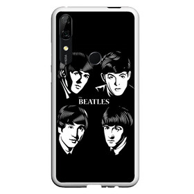 Чехол для Honor P Smart Z с принтом THE BEATLES в Новосибирске, Силикон | Область печати: задняя сторона чехла, без боковых панелей | англия | гитара | коллектив | легенды | музыка