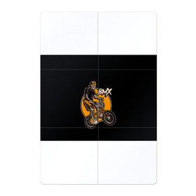 Магнитный плакат 2Х3 с принтом BMX в Новосибирске, Полимерный материал с магнитным слоем | 6 деталей размером 9*9 см | bicycle | bmx | skull | sport | x games | велик | велосипед | велоспорт | скелет | череп | экстремальный спорт
