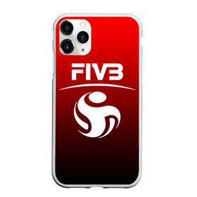 Чехол для iPhone 11 Pro матовый с принтом FIVB ВОЛЕЙБОЛ в Новосибирске, Силикон |  | Тематика изображения на принте: fivb | voleybal | volleyball | волебол | волейбол | волейбола | волейболист | волейболистка | воллейбол | международная | федерация | фивб