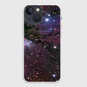 Чехол для iPhone 13 mini с принтом Галактика (S) в Новосибирске,  |  | galaxy | nasa | nebula | space | star | абстракция | вселенная | галактика | звезда | звезды | космический | наса | планеты