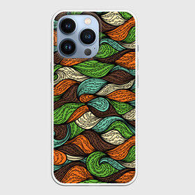 Чехол для iPhone 13 Pro с принтом Абстрактные волны в Новосибирске,  |  | abstract | art | graphic | modern | nature | ocean | paint | pattern | sea | storm | waves | абстракция | арт | волна | волнуется | графика | искусство | краска | красочные | маринизм | маринист | модерн | море | мореман | океан | природа