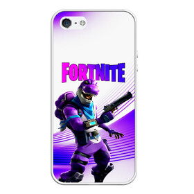 Чехол для iPhone 5/5S матовый с принтом FORTNITE в Новосибирске, Силикон | Область печати: задняя сторона чехла, без боковых панелей | 2019 | battle royale | chapter 2 | epic games | fortnite | game | season x | zombie | зомби | фортнайт