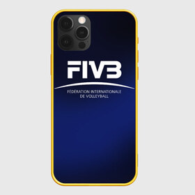Чехол для iPhone 12 Pro Max с принтом FIVB Volleyball в Новосибирске, Силикон |  | Тематика изображения на принте: fivb | voleybal | volleyball | волебол | волейбол | волейбола | волейболист | волейболистка | воллейбол | международная | федерация | фивб