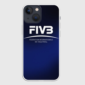 Чехол для iPhone 13 mini с принтом FIVB Volleyball в Новосибирске,  |  | fivb | voleybal | volleyball | волебол | волейбол | волейбола | волейболист | волейболистка | воллейбол | международная | федерация | фивб
