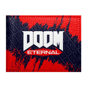 Обложка для студенческого билета с принтом DOOM ETERNAL / ДУМ ЭТЕРНАЛ в Новосибирске, натуральная кожа | Размер: 11*8 см; Печать на всей внешней стороне | bfg | brutal | doom | eternal | ethernal | game | games | logo | дум | игра | игры | лого | логотип | логотипы | символ | символы | этернал