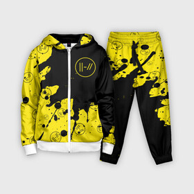 Детский костюм 3D с принтом TWENTY ONE PILOTS   21 PILOTS в Новосибирске,  |  | logo | music | one | pilots | rock | symbol | top | twenty | twentyonepilots | ван | группа | лого | логотип | логотипы | музыка | пилотс | рок | символ | символы | твенти | топ