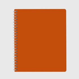 Тетрадь с принтом Радуга v6 - оранжевый в Новосибирске, 100% бумага | 48 листов, плотность листов — 60 г/м2, плотность картонной обложки — 250 г/м2. Листы скреплены сбоку удобной пружинной спиралью. Уголки страниц и обложки скругленные. Цвет линий — светло-серый
 | без дизайна | без картинки | одноцветные | оранжевый