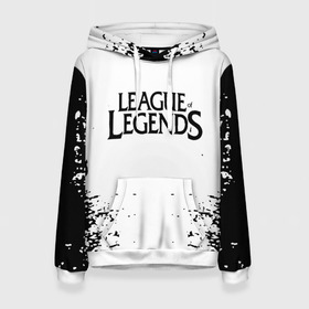 Женская толстовка 3D с принтом League of legends в Новосибирске, 100% полиэстер  | двухслойный капюшон со шнурком для регулировки, мягкие манжеты на рукавах и по низу толстовки, спереди карман-кенгуру с мягким внутренним слоем. | best | build | bunnyfufuu | league | league of legends | league of legends pro guides | lol | lol montage | moba | offiners | proguides | riot | riot games | stream highlights | лига легенд | лол | оффинерс