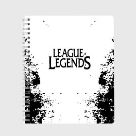 Тетрадь с принтом League of legends в Новосибирске, 100% бумага | 48 листов, плотность листов — 60 г/м2, плотность картонной обложки — 250 г/м2. Листы скреплены сбоку удобной пружинной спиралью. Уголки страниц и обложки скругленные. Цвет линий — светло-серый
 | best | build | bunnyfufuu | league | league of legends | league of legends pro guides | lol | lol montage | moba | offiners | proguides | riot | riot games | stream highlights | лига легенд | лол | оффинерс