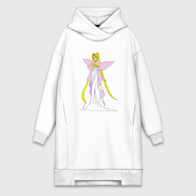 Платье-худи хлопок с принтом Sailor Moon Серенити в Новосибирске,  |  | bunny | luna | princess | serenity | stars | usagi | wings | ангел | волосы | девушка | детям | звездная | звезды | королева | корона | крылья | луна | любовь | малышка | марс | радуга | сейлор мун | токио | усаги цукино | школьные 