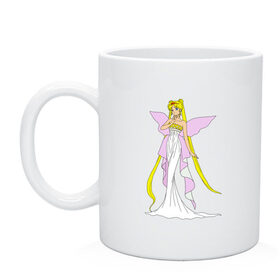 Кружка с принтом Sailor Moon/Серенити в Новосибирске, керамика | объем — 330 мл, диаметр — 80 мм. Принт наносится на бока кружки, можно сделать два разных изображения | bunny | luna | princess | serenity | stars | usagi | wings | ангел | волосы | девушка | детям | звездная | звезды | королева | корона | крылья | луна | любовь | малышка | марс | радуга | сейлор мун | токио | усаги цукино | школьные 