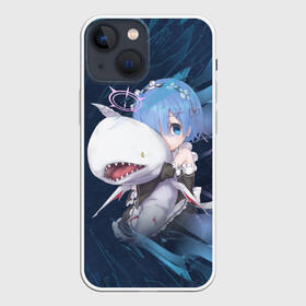 Чехол для iPhone 13 mini с принтом Re: Zero. Жизнь с нуля в Новосибирске,  |  | re: zero. жизнь с нуля в альтернативном мире | аниме | веб роман | манга