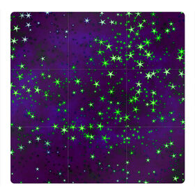 Магнитный плакат 3Х3 с принтом Звездное небо арт в Новосибирске, Полимерный материал с магнитным слоем | 9 деталей размером 9*9 см | арт | звездное небо | звездочки | звезды | космос | небо | рисунок | текстура | туманность
