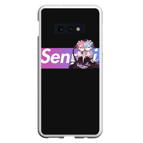 Чехол для Samsung S10E с принтом ReZero в Новосибирске, Силикон | Область печати: задняя сторона чехла, без боковых панелей | anime | glitch | japan | ram | re | rem | rezero | senpai | subaru | waifu | zero | анимация | аниме | вайфу | глитч | глич | мультсериал | мультфильм | семпай | сенпай | сериал | япония