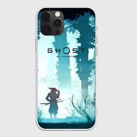 Чехол для iPhone 12 Pro Max с принтом Ghost of Tsushima в Новосибирске, Силикон |  | Тематика изображения на принте: ghost of tsushima | игра | лес | природа | рисунок | самурай