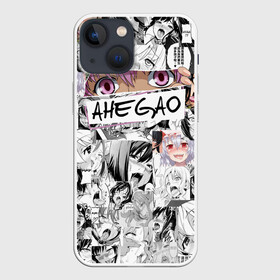 Чехол для iPhone 13 mini с принтом Ахегао. Ahegao в Новосибирске,  |  | ahegao | аниме | ахегао | глупое лицо | закаченные глаза