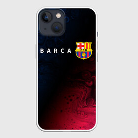 Чехол для iPhone 13 с принтом BARCELONA   БАРСЕЛОНА в Новосибирске,  |  | barca | barcelona | barsa | barselona | fcb | logo | messi | барса | барселона | знак | клуб | лого | логотип | логотипы | месси | символ | символы | футбол | футбольная | футбольный