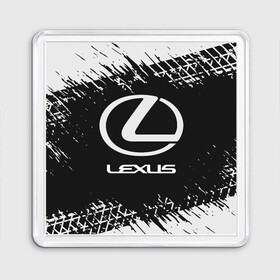 Магнит 55*55 с принтом LEXUS / ЛЕКСУС в Новосибирске, Пластик | Размер: 65*65 мм; Размер печати: 55*55 мм | auto | lexus | logo | moto | symbol | авто | автомобиль | гонки | лексус | лого | логотип | логотипы | марка | машина | мото | символ | символы