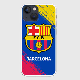 Чехол для iPhone 13 mini с принтом BARCELONA   БАРСЕЛОНА в Новосибирске,  |  | barca | barcelona | barsa | barselona | fcb | logo | messi | барса | барселона | знак | клуб | лого | логотип | логотипы | месси | символ | символы | футбол | футбольная | футбольный