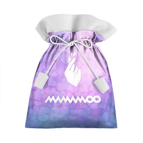 Подарочный 3D мешок с принтом Mamamoo в Новосибирске, 100% полиэстер | Размер: 29*39 см | cute | heat | k pop | korean | mamamoo | жест | кпоп | мамаму | милый | сердце