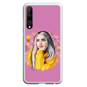 Чехол для Honor P30 с принтом Билли Айлиш / Billie Eilish в Новосибирске, Силикон | Область печати: задняя сторона чехла, без боковых панелей | billie | billie eilish | eilish | айлиш | билли | билли айлиш