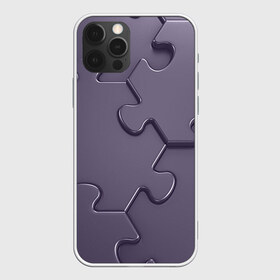 Чехол для iPhone 12 Pro Max с принтом Puzzles в Новосибирске, Силикон |  | Тематика изображения на принте: puzzles | геометрические пазлы | крупные пазлы | модные пазлы | пазл | пазлы